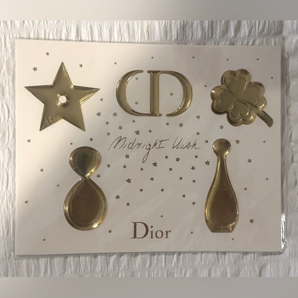 Dior beauty stickers